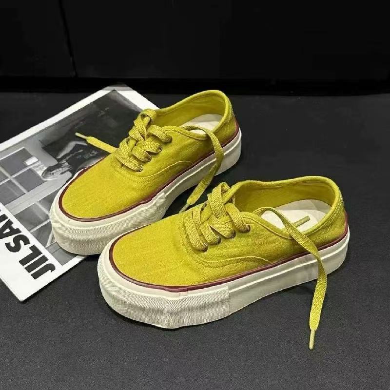 Women's Summer Platform Heightened Linen Super Breathable Sneakers