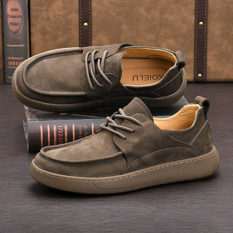 Men's Slip-on Lazy Doug British Style Versatile Loafers/doug Shoes