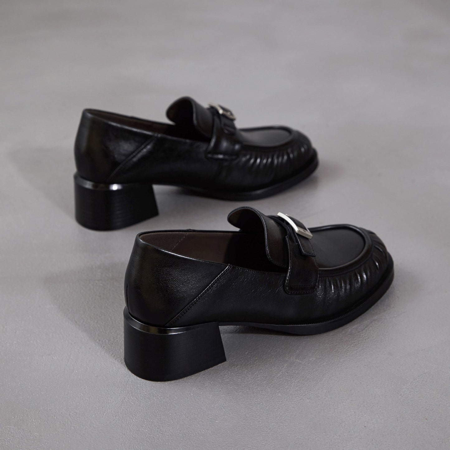 Women's Folds Small Spring Basic Comfortable Sheepskin Women's Fashion Shoes