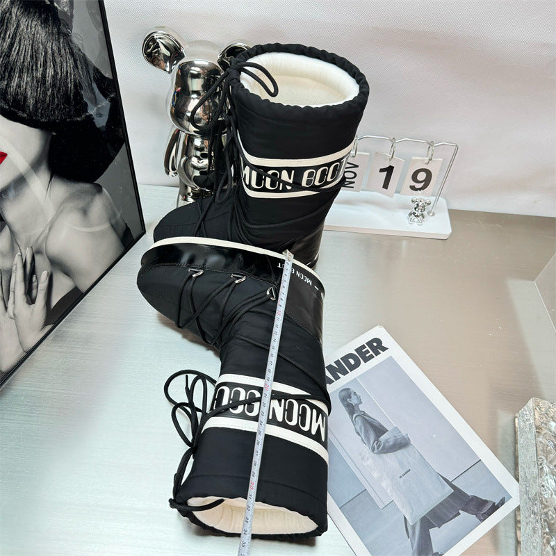 High Sense Height Increasing Insole Warm Snow Boots