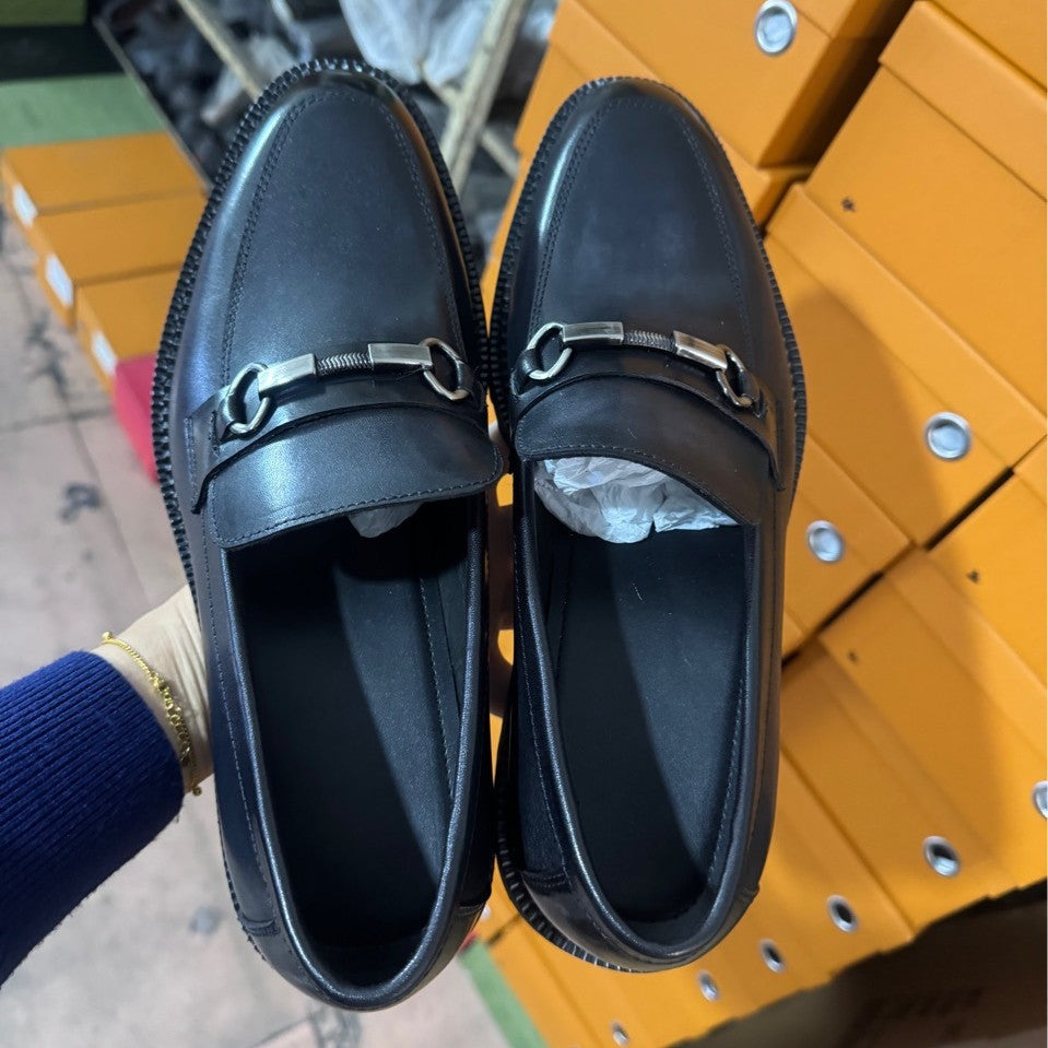Men's Handmade Business Formal Slip-on Oxford Fashion Leather Shoes