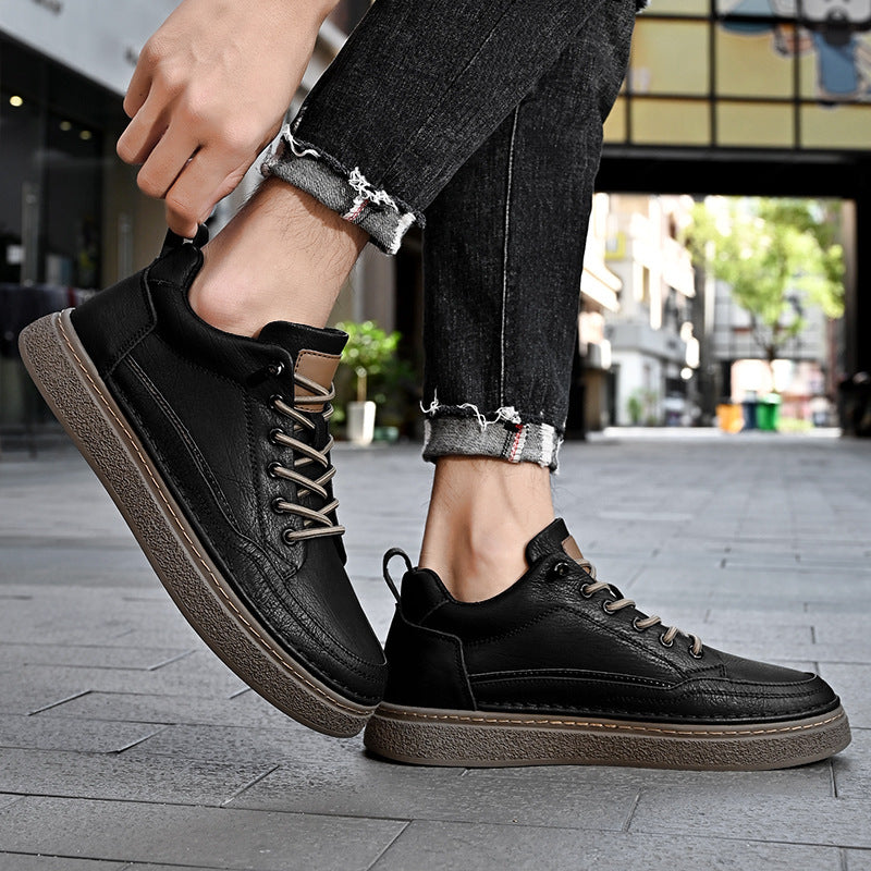 Men's Handmade Leisure Fashionable Soft Bottom Sports Sneakers
