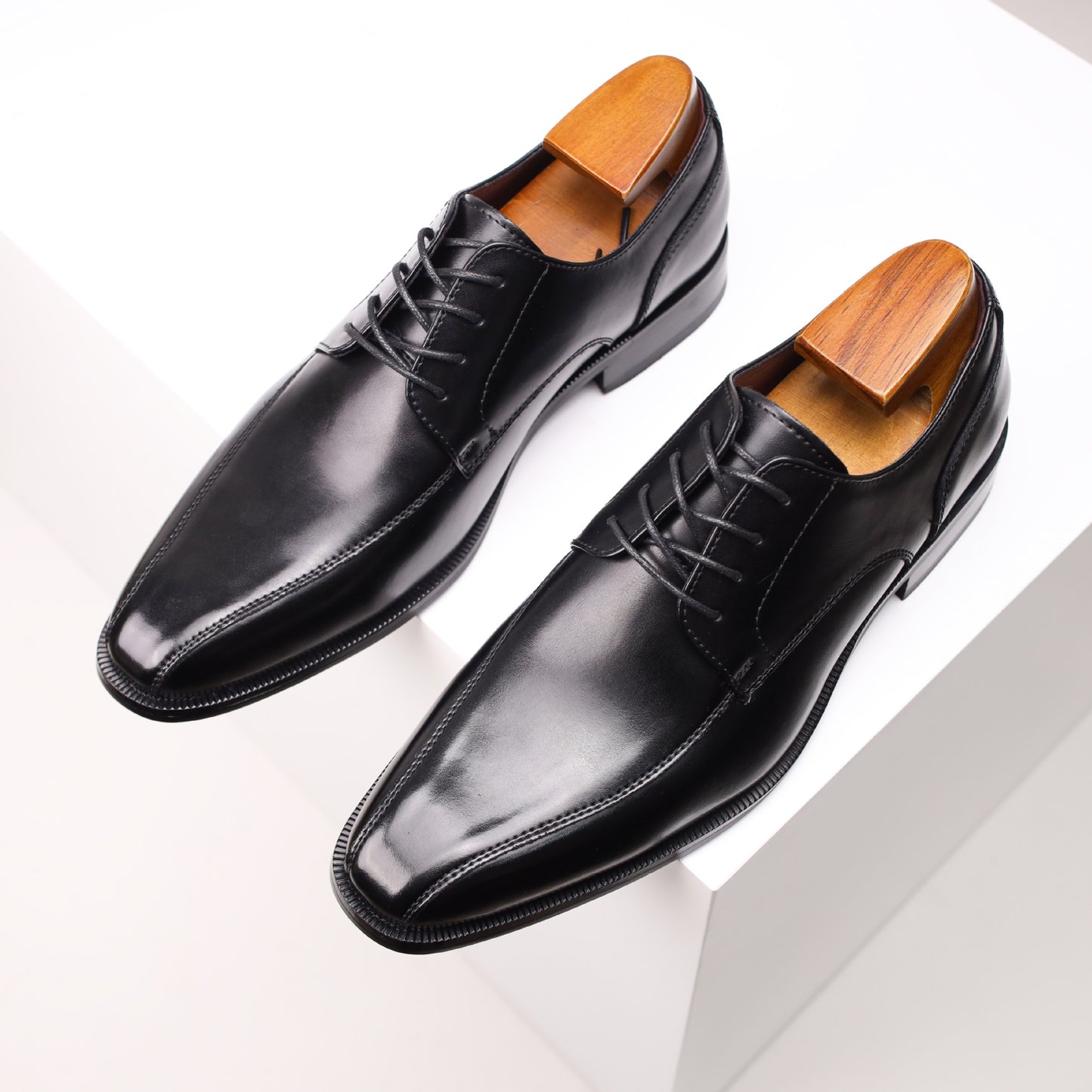 Men's Spring Formal Retro British Cowhide Men's Shoes
