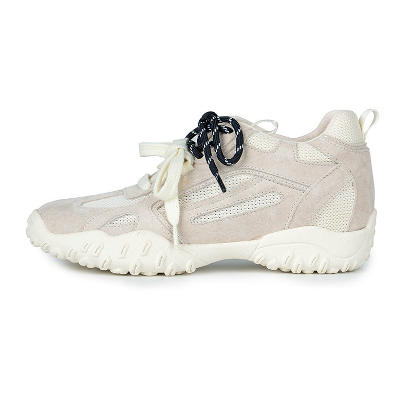 Women's Mesh Double Shoelace Retro Sports Height Casual Shoes