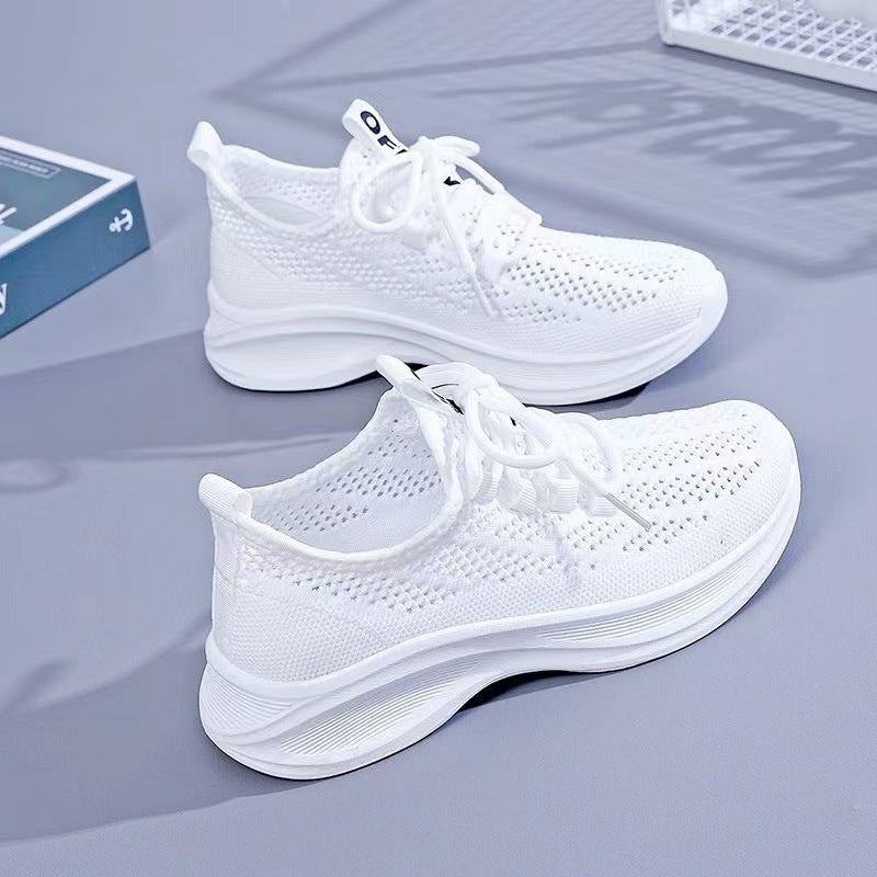 Women's Soft Bottom Wear Resistance Mesh Breathable Casual Shoes