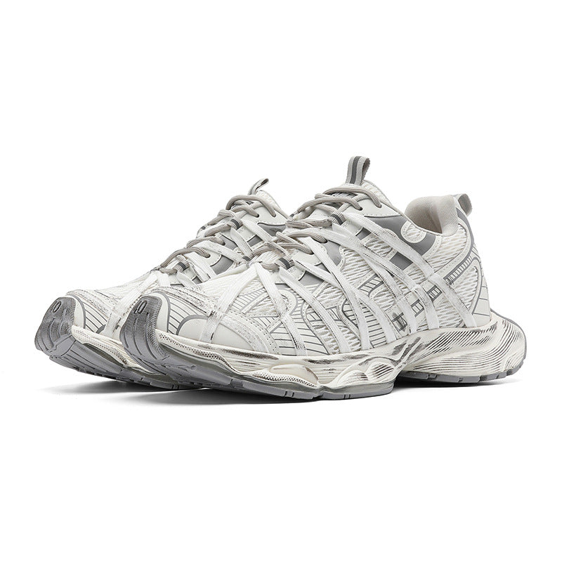 Spider Four Dad Brushed Old Platform Casual Shoes