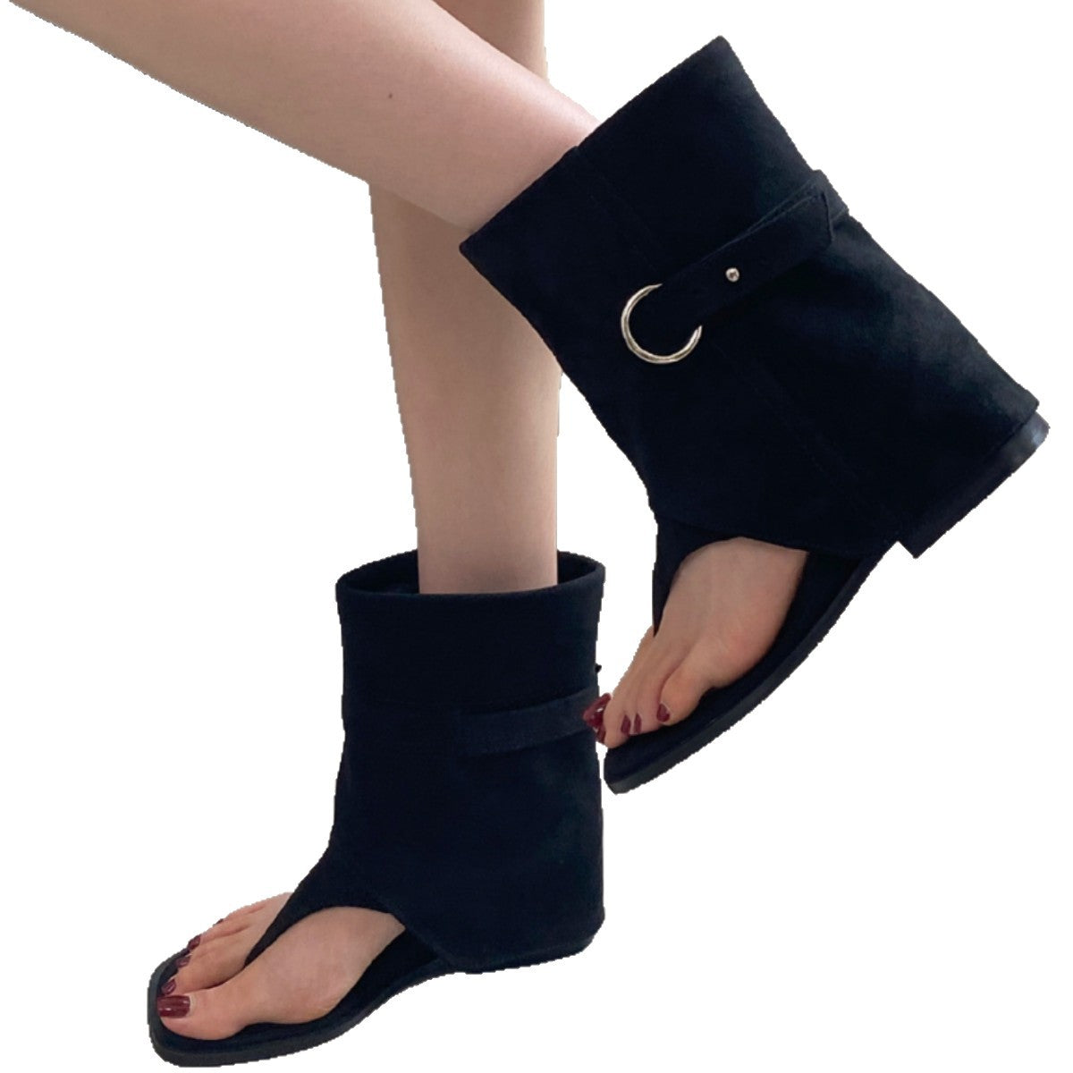 Women's Cool Sweet Sleeve Holiday Summer Ladies Women's Leather Boots