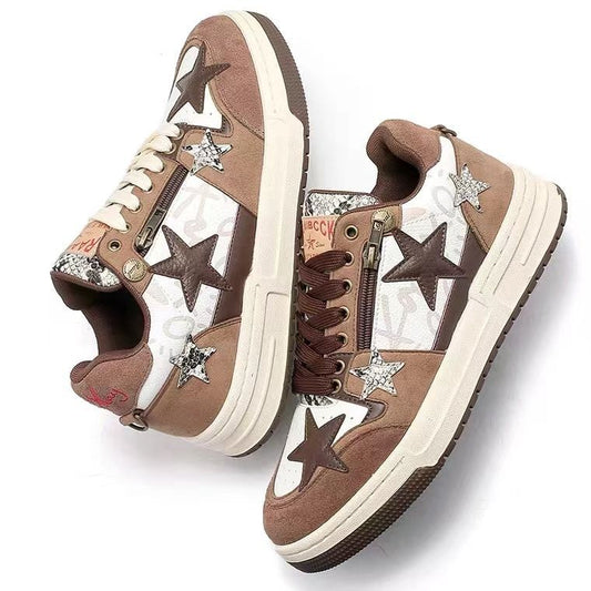 Women's & Men's Wang Star Board Summer Breathable National Fashion Low Men's Shoes