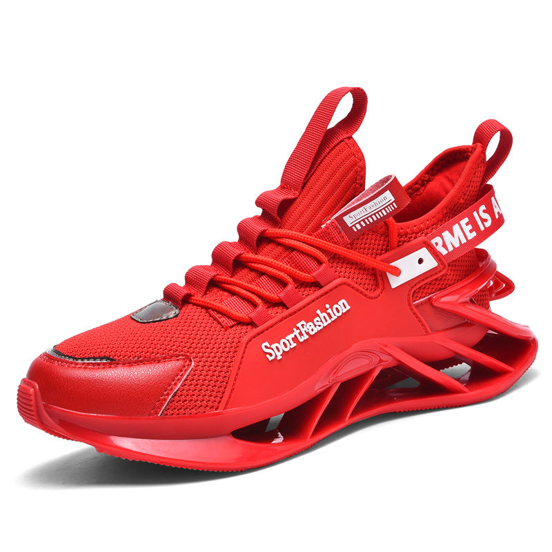 Men's National Style Sports Fashion Cushioned Summer Breathable Sneakers