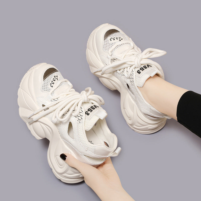 Thick Bottom Height Increasing Insole Summer Outside Sneakers