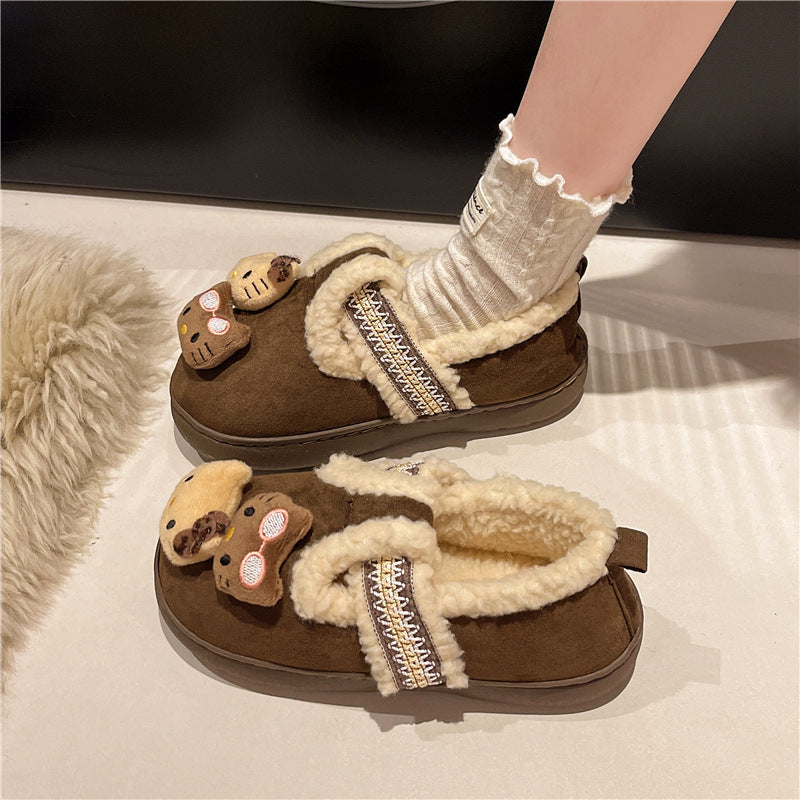 Cotton Winter Can Be Worn Outside Women's Shoes