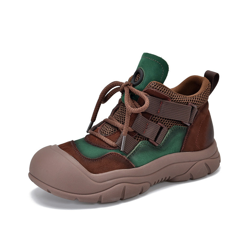 Women's Price Genuine Board Autumn First Layer Sneakers