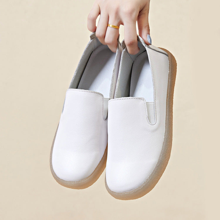 Women's Autumn First Layer Cowhide Outsole Soft Women's Shoes