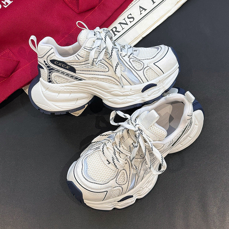 Women's Platform Dad Early Spring Height Increasing Women's Sports Shoes