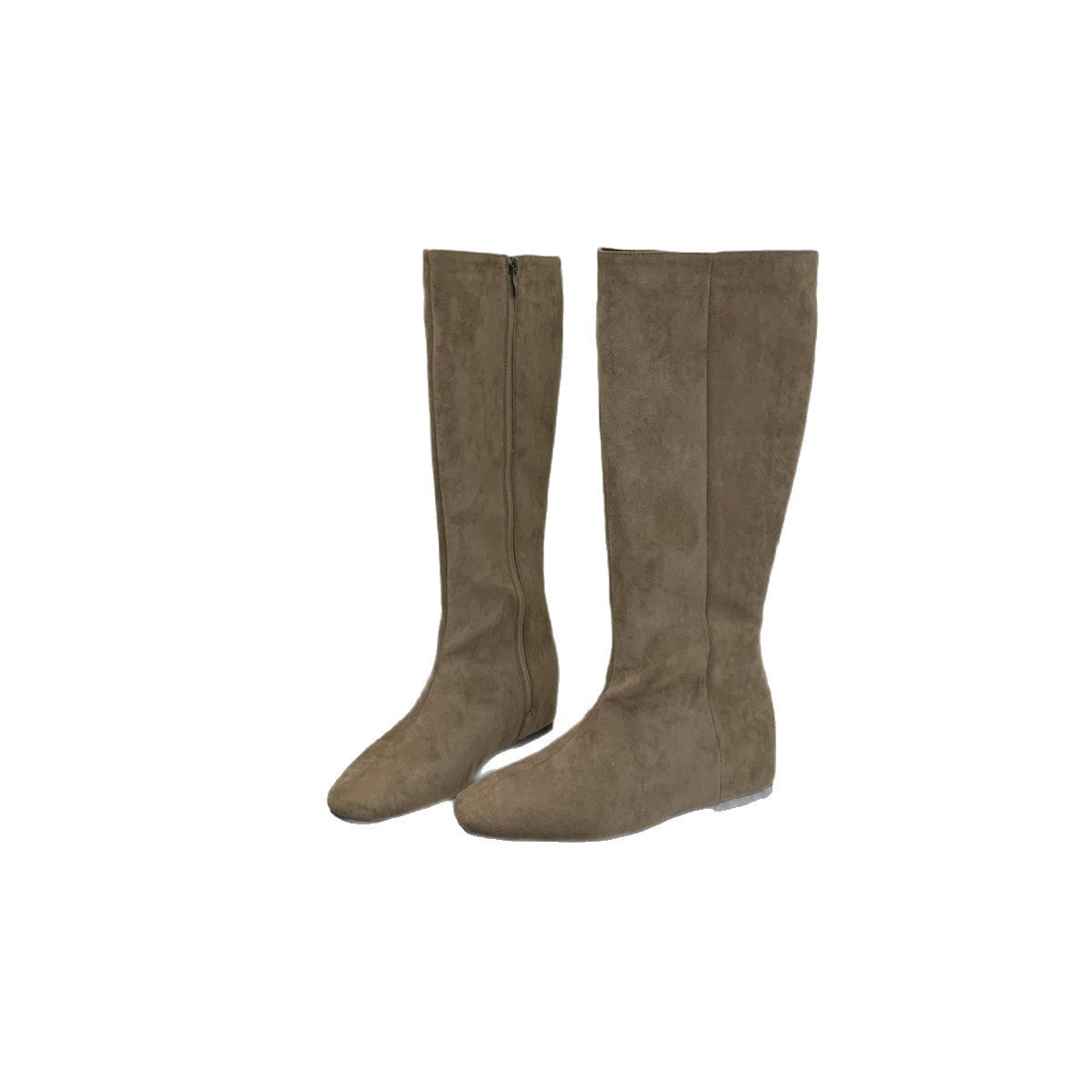 Women's Excluding Tax Height Increasing Insole Long Female Flat Boots