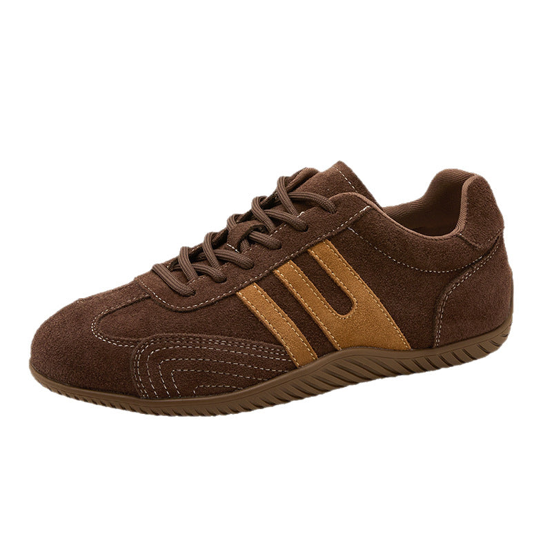 Women's German Training Breathable Round Toe Flat Casual Shoes
