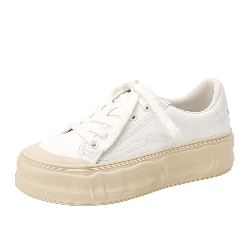 Women's Grape Mom Spring Platform Hidden White Casual Shoes