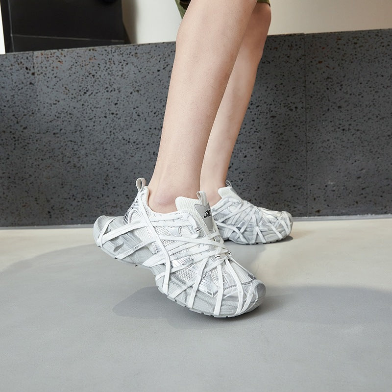 Women's & Men's Paris Th Generation Clunky Platform Increased Women's Sports Shoes