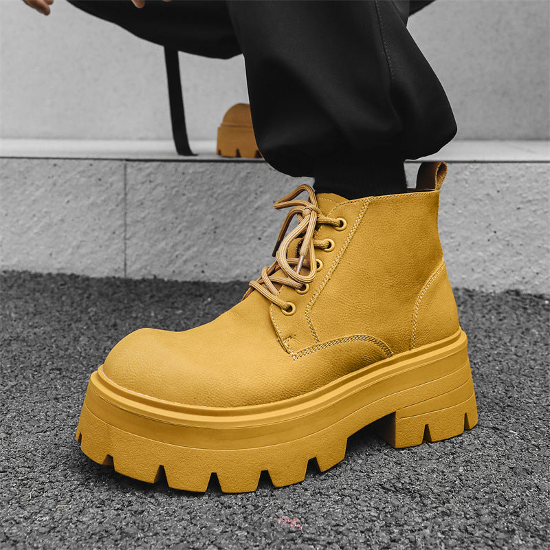 Men's Worker Retro High Street Martin Tooling Boots