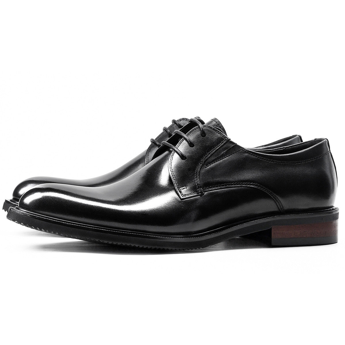 Men's Pointed Toe Formal Wear British Style Leather Shoes