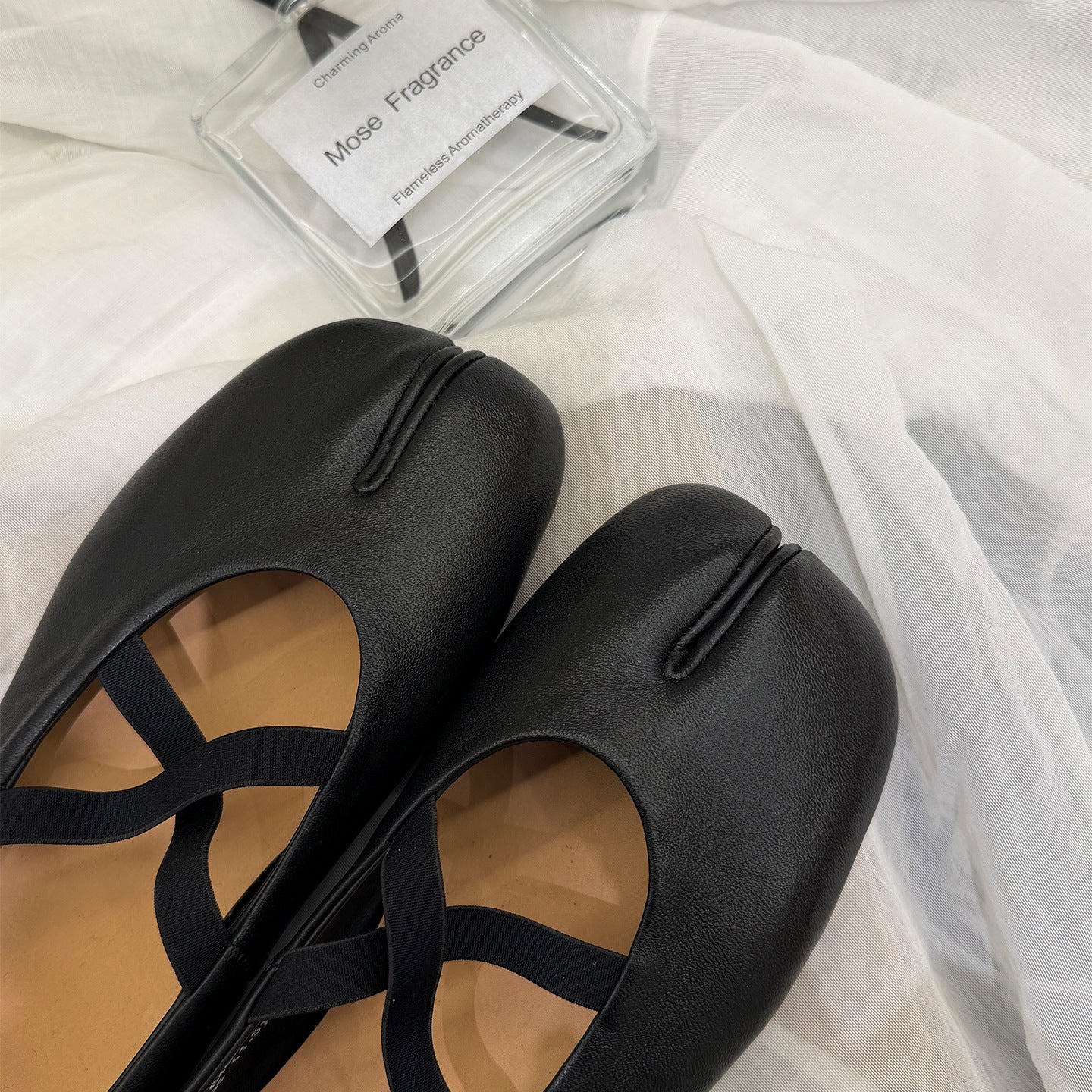 Pig's Knuckle Retro Ballet Low-cut Real Women's Casual Shoes
