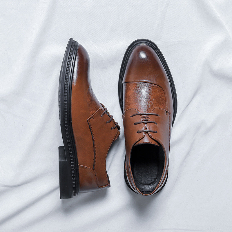 Men's Plus Size With Suit Formal Leather Shoes