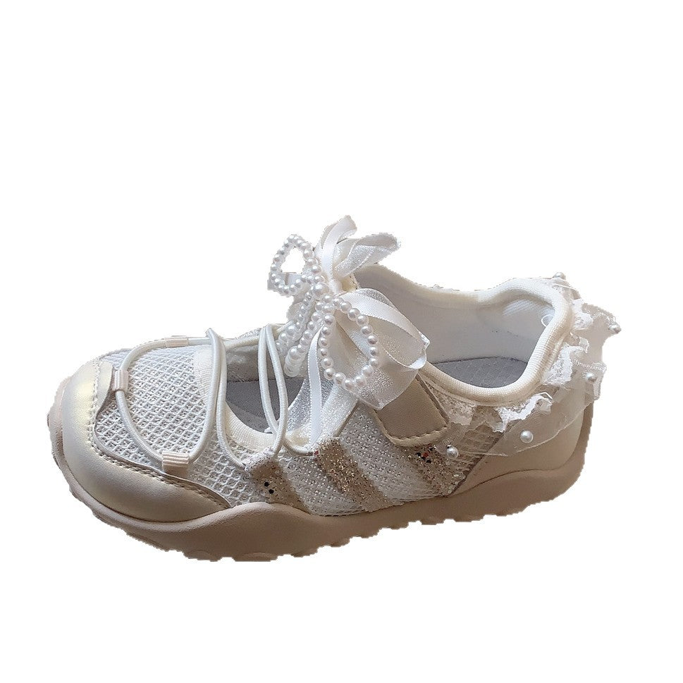 Children's Mary Jane Ballet Style Princess For Shallow Children's Sports Shoes