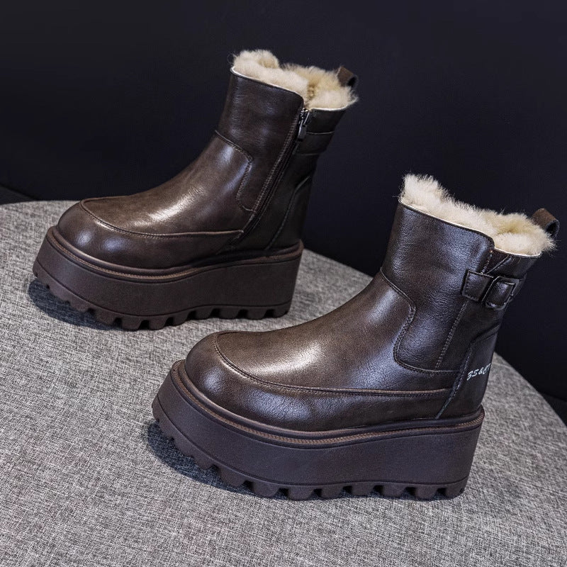 Increasing Insole Winter Plus Veet Thick Snow Boots