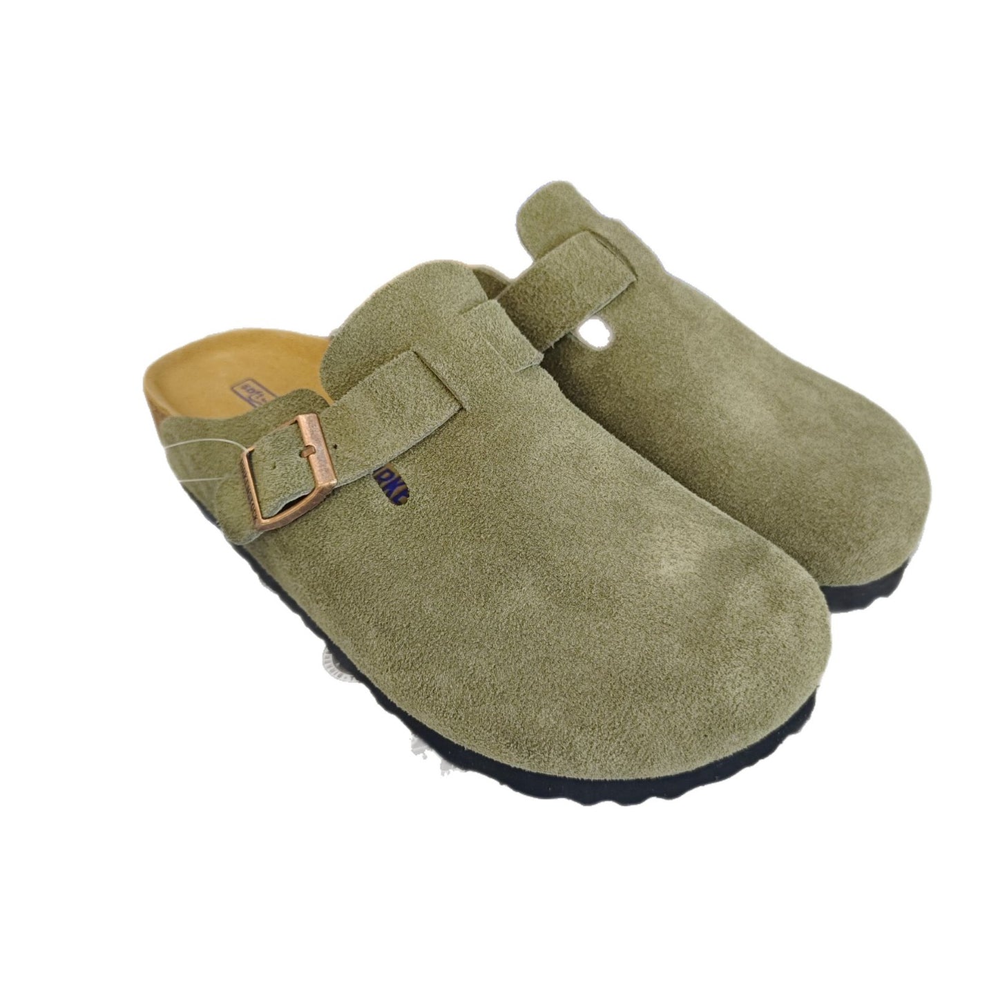 Women's & Men's Cork Cowhide Soft Bottom Women's Fashion Shoes