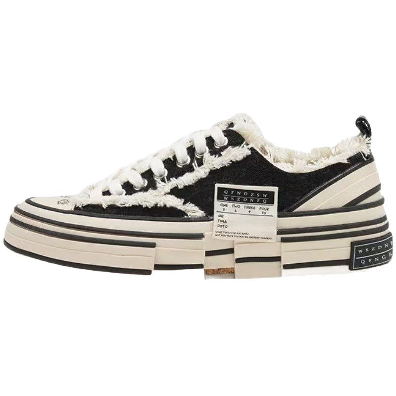 Wu Beggar Unisex Trendy Platform Couple Height Women's Casual Shoes
