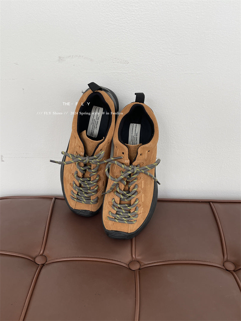 Women's Four Sport Climbing Fashionable Ugly Cute Casual Shoes