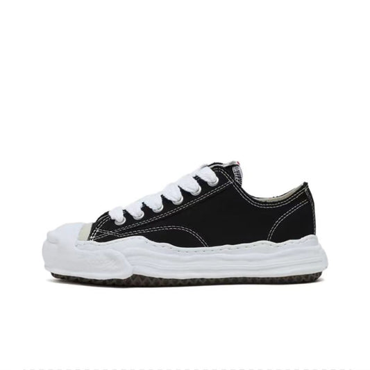 Women's & Men's Dissoed Shawn Lovers Height Increasing Canvas Shoes