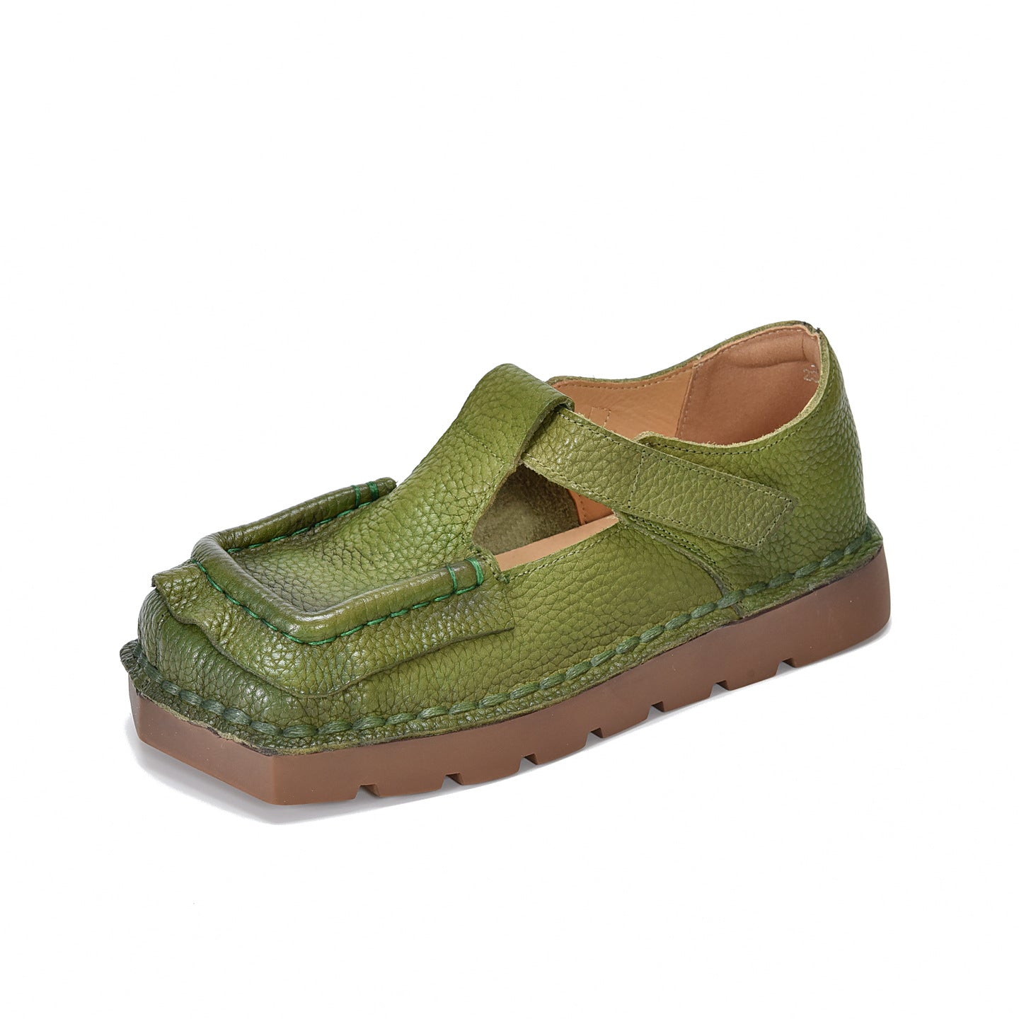 Women's Retro British Style Elastic Mouth Small Women's Casual Shoes