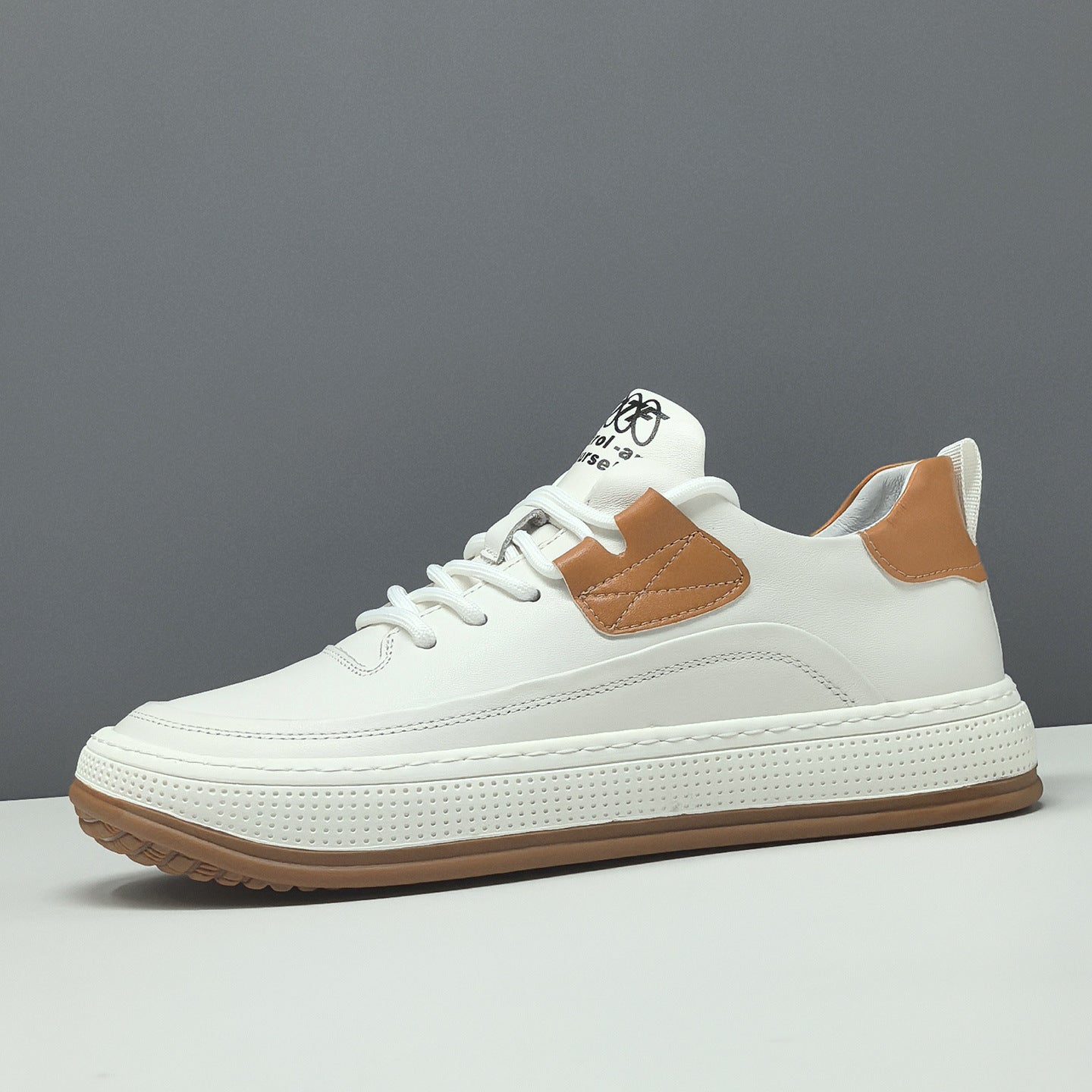 Men's Fashionable Genuine Head Tilt Trendy Sneakers
