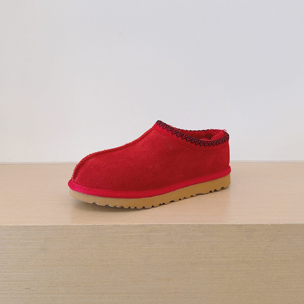 Women's & Men's Ethnic Style Woven Low-cut Slip-on Old Boots
