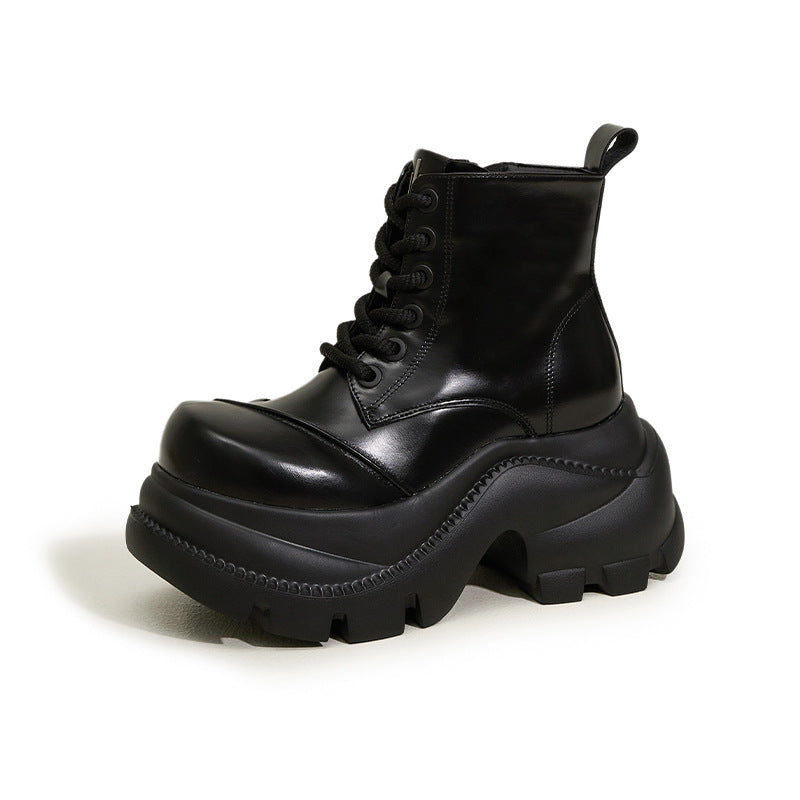 Women's Platform Warm Versatile Small Height Increasing Women's Fashion Shoes