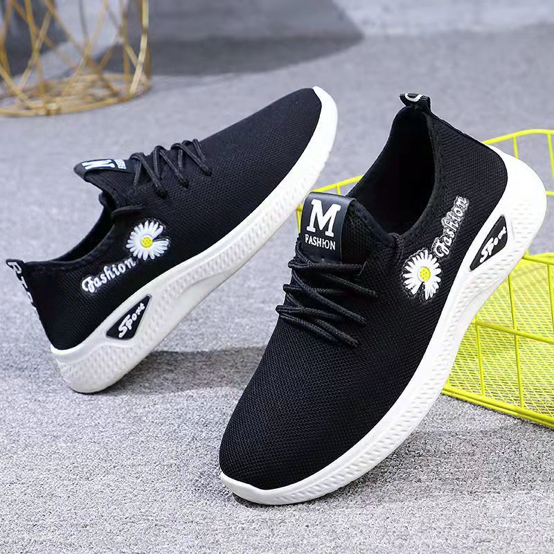 Women's Summer White Female Korean Running Trendy Women's Shoes