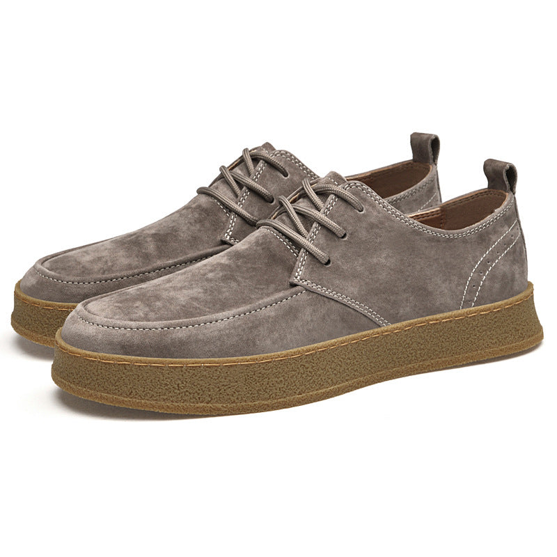 Men's Smart Flat Spring Matte Versatile Tide Men's Board Shoes