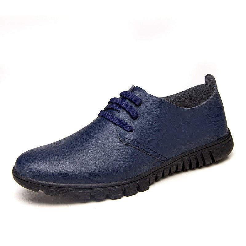 Men's Super Soft Summer Breathable Hollow Calf Leather Shoes