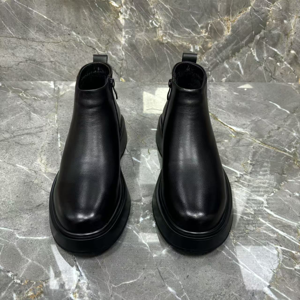 Men's Luxury European Genuine Comfortable Simple Fashion Men's Shoes