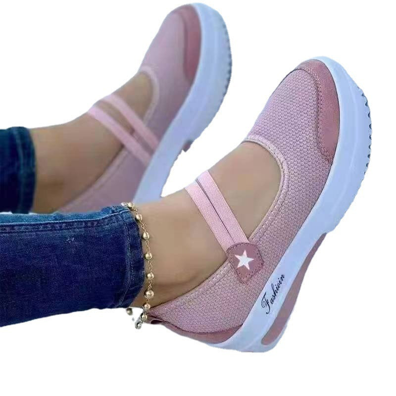 Women's Summer Plus Size Daily Flat Round Casual Shoes