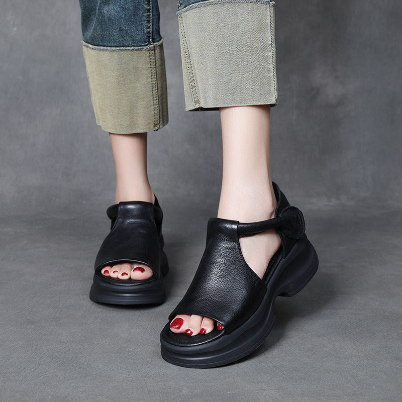 Women's Bag Velcro Thick Bottom Excellent Light Summer Sandals