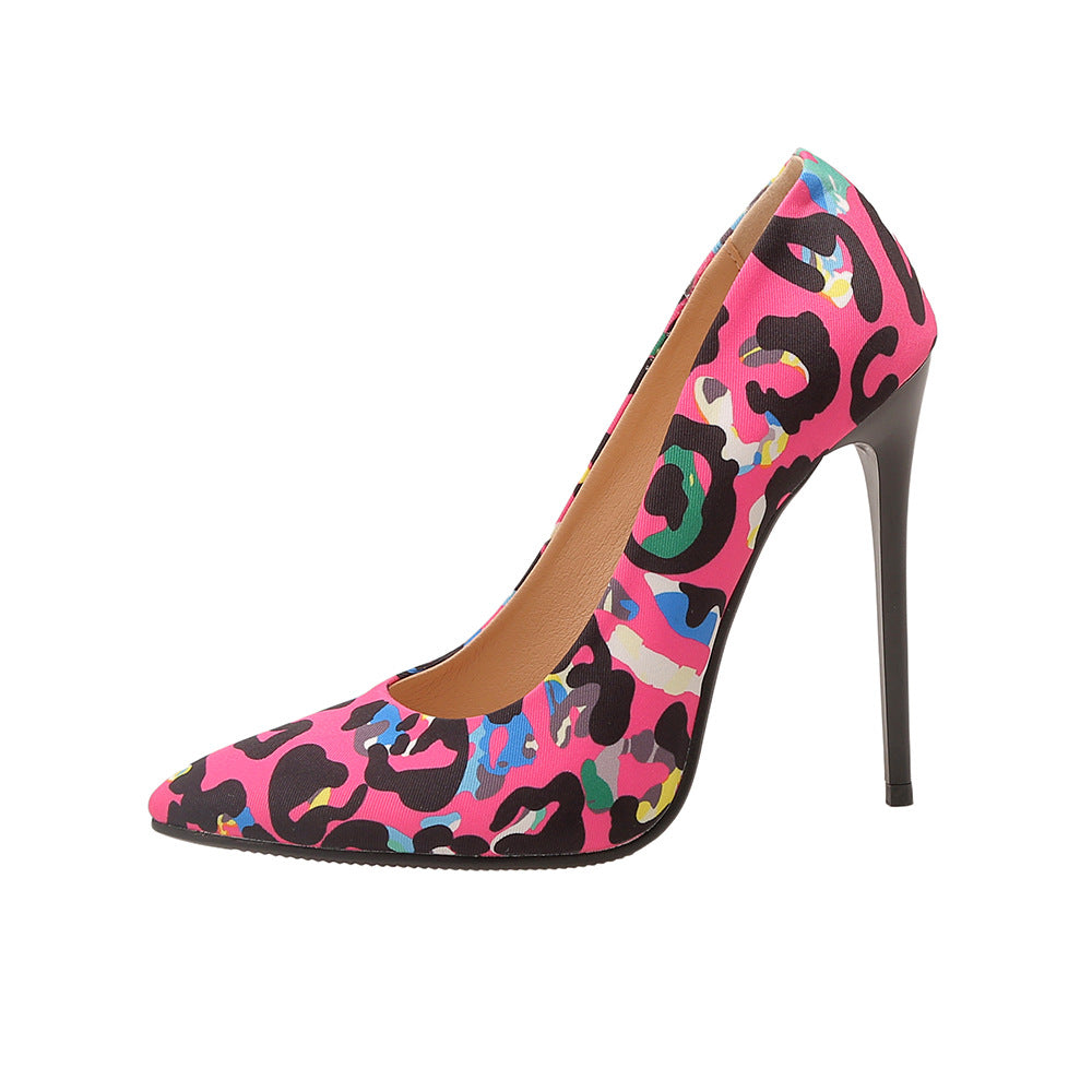 Women's Autumn Stiletto Patent Pumps Plus Size Large Women's Shoes