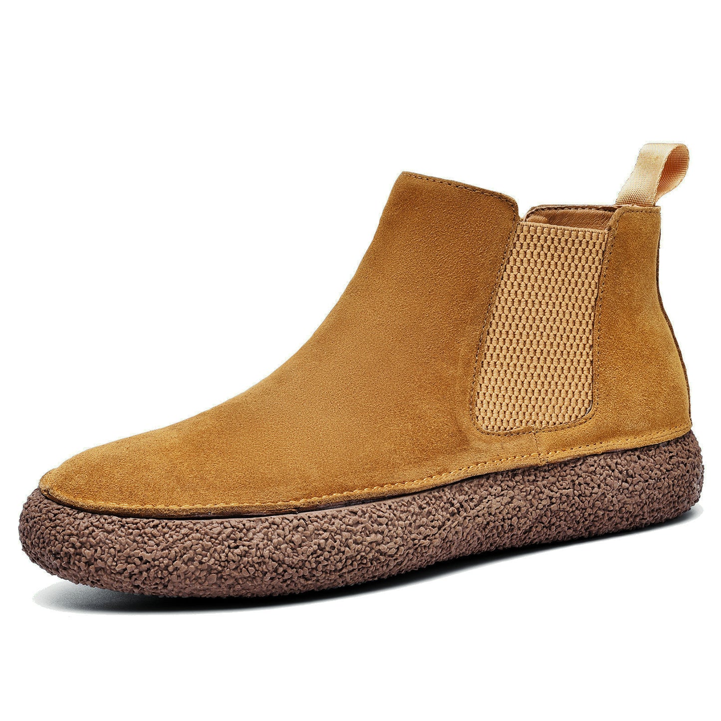 Men's Matte Mercerized Suede Martin Retro Thick Bottom Men's Board Shoes