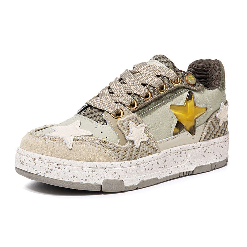 Collaboration West Lake Dragon Well Tea Green Unisex Design National Women's Sports Shoes