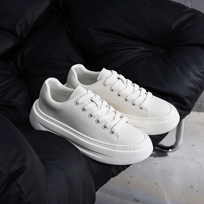 Men's Autumn Versatile Fashion Korean Style Platform Height Men's Casual Shoes