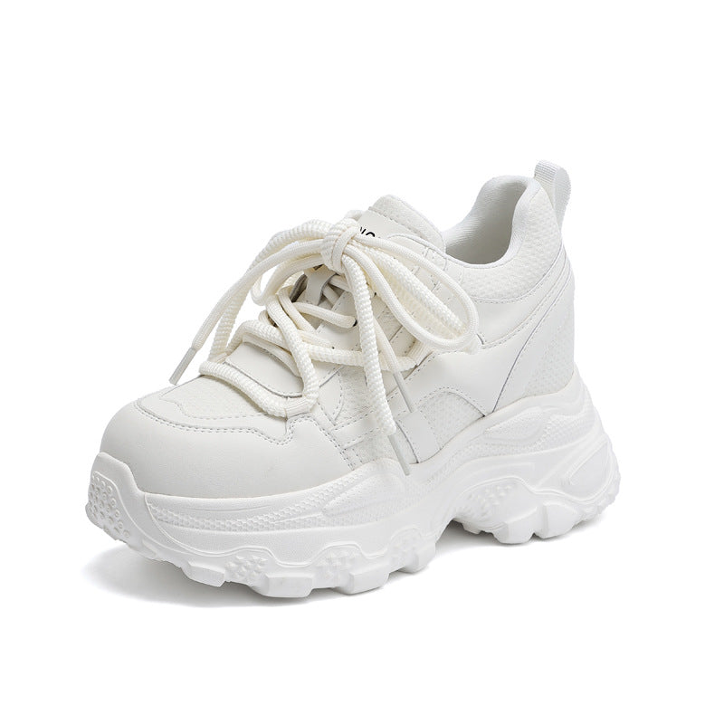 Women's Height Increasing Insole Sports Dad Stylish Lightweight Super Thick Women's Shoes