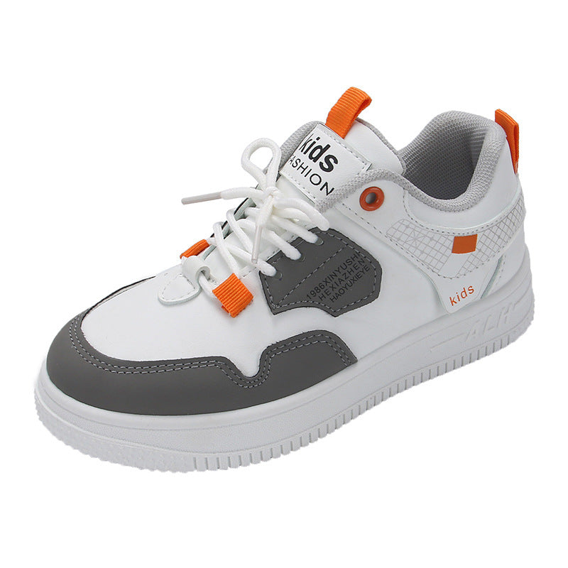 Children's Boys National Fashion Campus White Kid's Sneakers