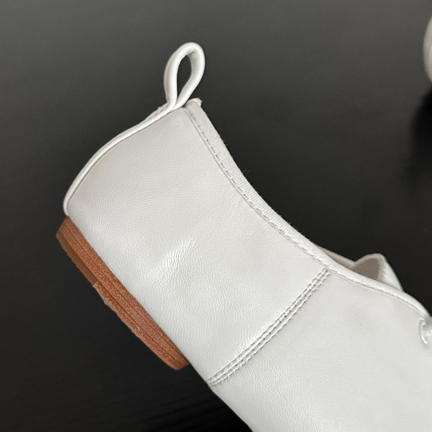 Women's Genuine Ballet Autumn Flat British Style Versatile Single-layer Women's Shoes