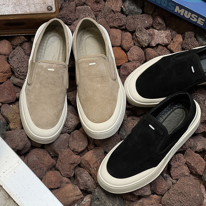 Men's Slip-on Breathable Summer Fashion Platform Men's Board Shoes